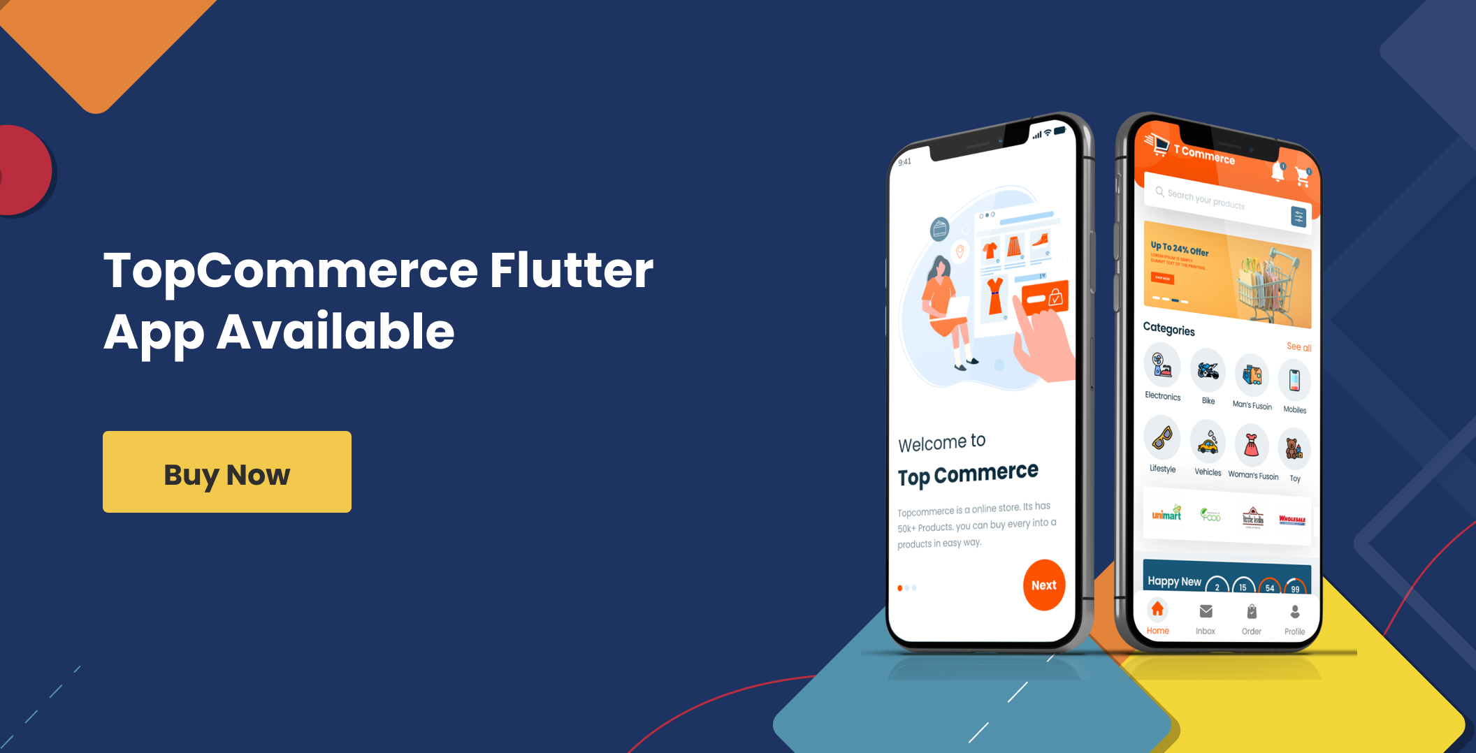 TopCommerce  -  Multivendor eCommerce Flutter App